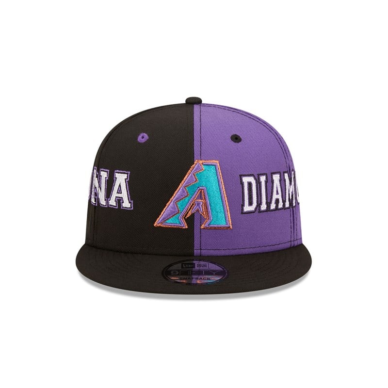 9fifty New Era Arizona Diamondbacks Teamsplit Gorras Negros | ZA1708645