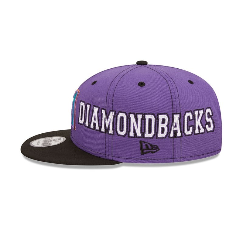 9fifty New Era Arizona Diamondbacks Teamsplit Gorras Negros | ZA1708645