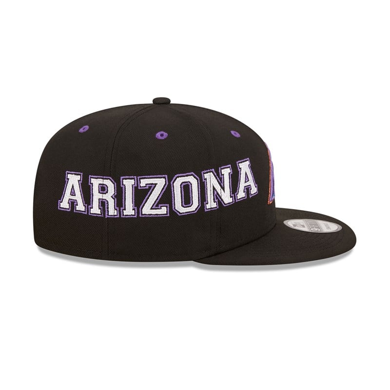 9fifty New Era Arizona Diamondbacks Teamsplit Gorras Negros | ZA1708645