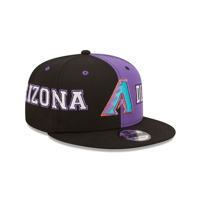 9fifty New Era Arizona Diamondbacks Teamsplit Gorras Negros | ZA1708645