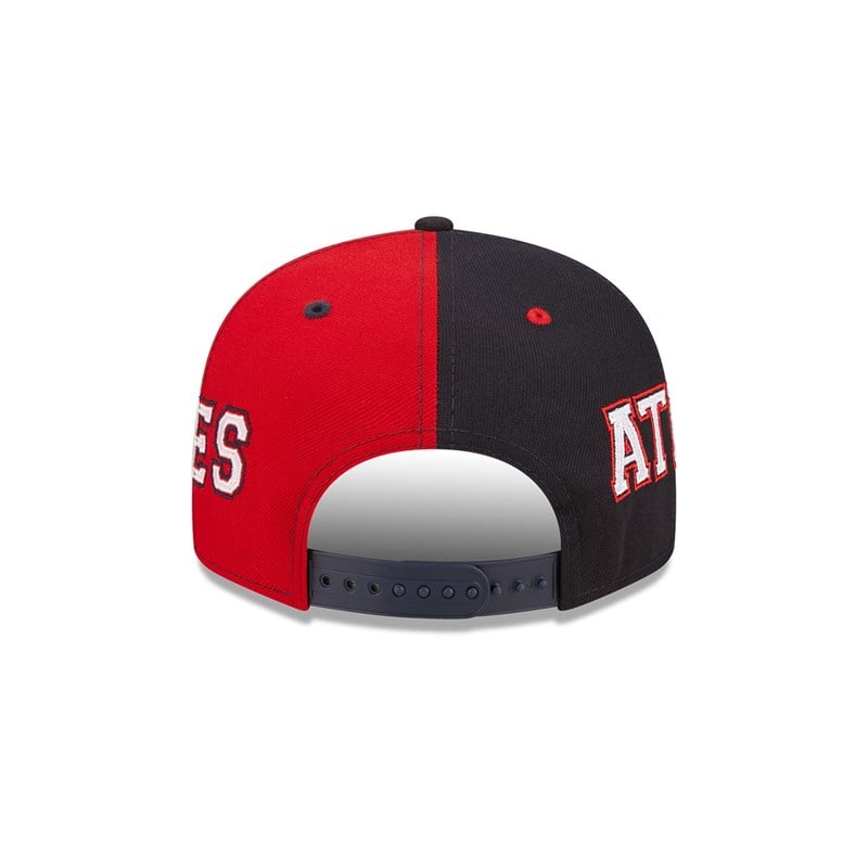 9fifty New Era Atlanta Braves Teamsplit Gorras Azules | AQ2610985