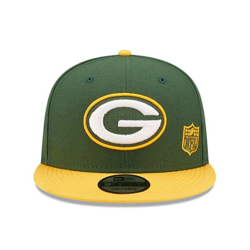 9fifty New Era Bay Packers NFL Letter Arch Gorras Verdes | TX8076349