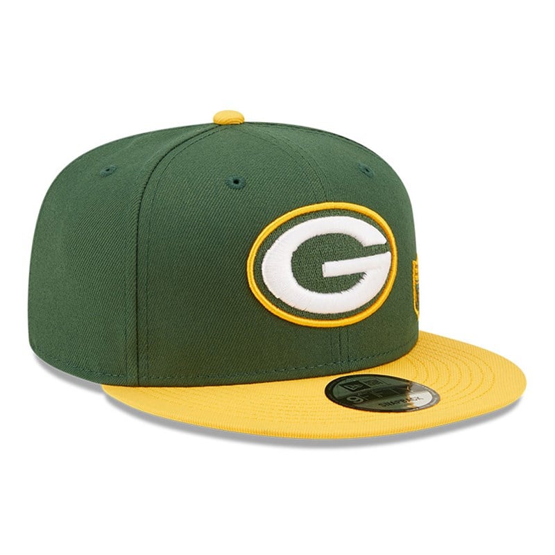 9fifty New Era Bay Packers NFL Letter Arch Gorras Verdes | TX8076349