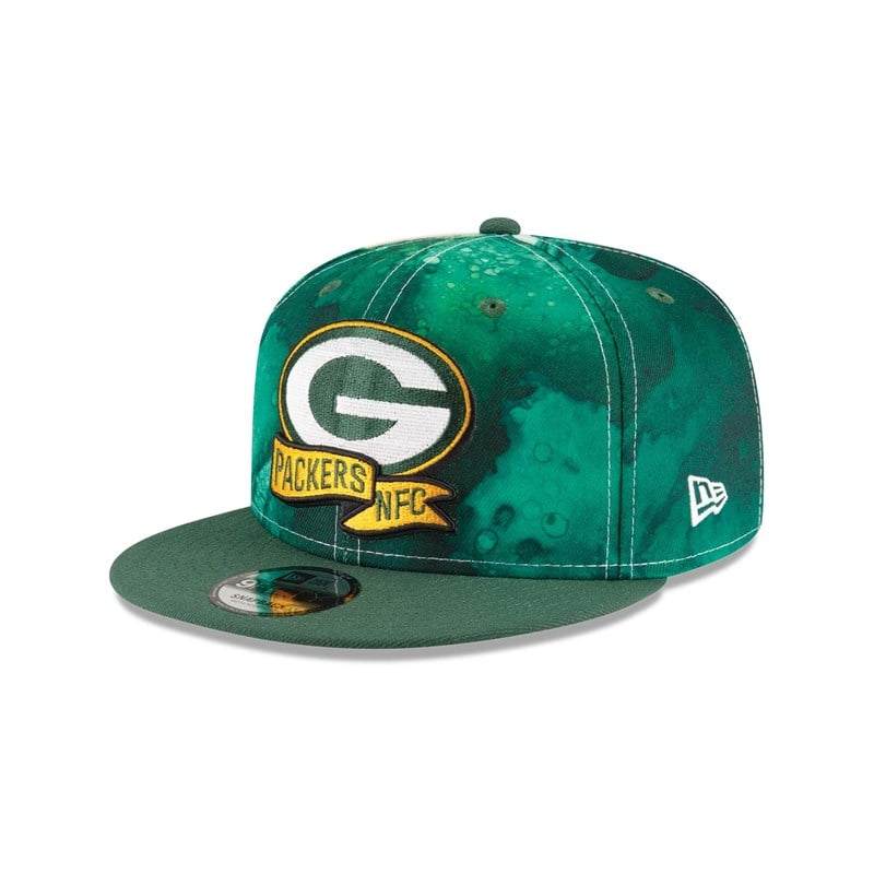 9fifty New Era Bay Packers NFL Sideline 2022 Gorras Verdes | HS1904326