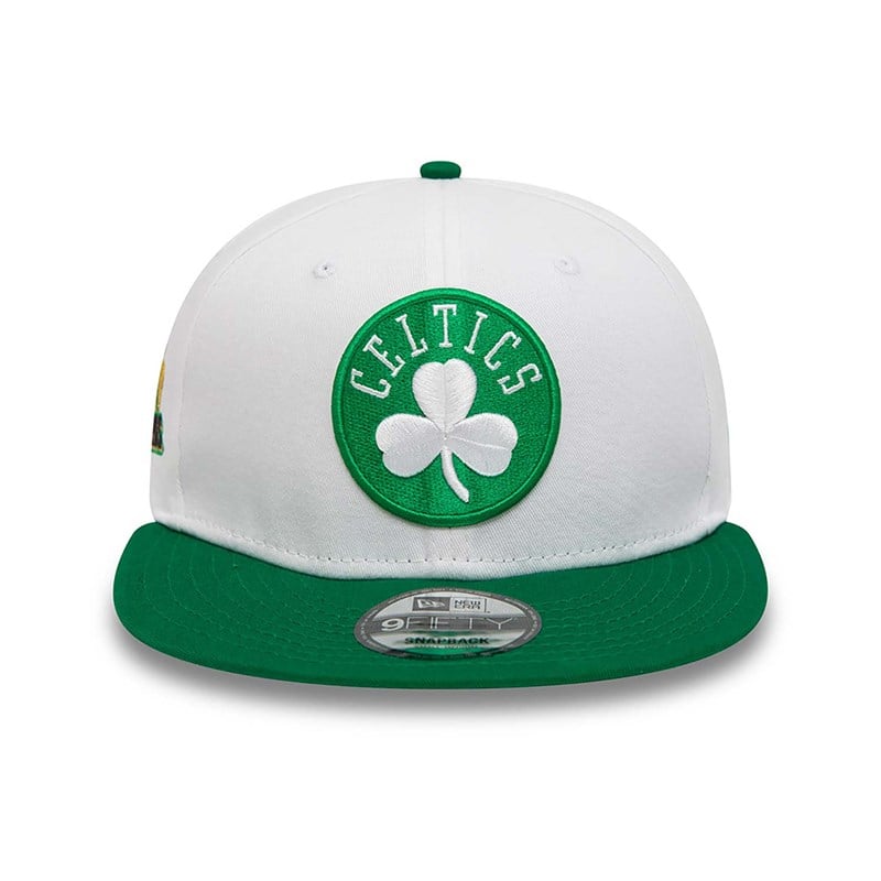 9fifty New Era Boston Celtics Crown Patches Gorras Blancos | AP6419872