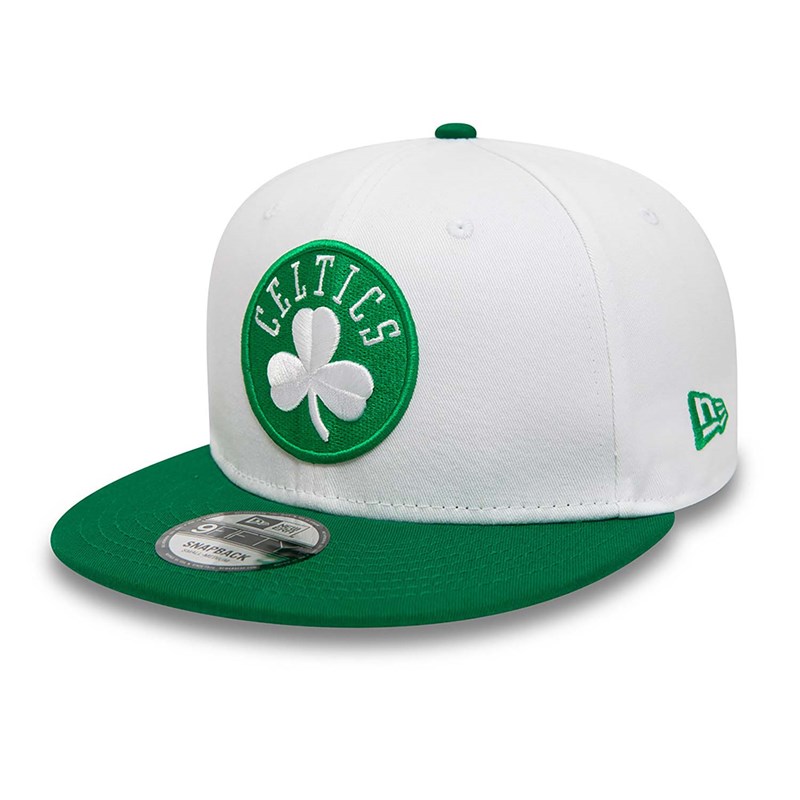 9fifty New Era Boston Celtics Crown Patches Gorras Blancos | AP6419872