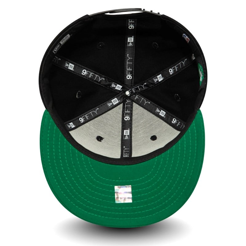 9fifty New Era Boston Celtics Logo Gorras Negros | MQ3971468