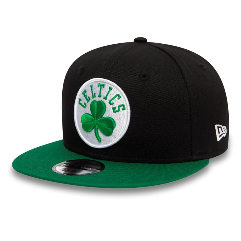 9fifty New Era Boston Celtics Logo Gorras Negros | MQ3971468