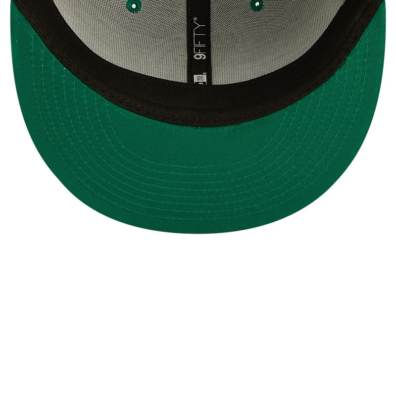 9fifty New Era Boston Celtics NBA Letter Arch Gorras Verdes | MT3078561