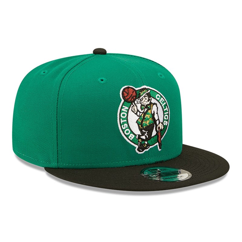 9fifty New Era Boston Celtics NBA Letter Arch Gorras Verdes | MT3078561