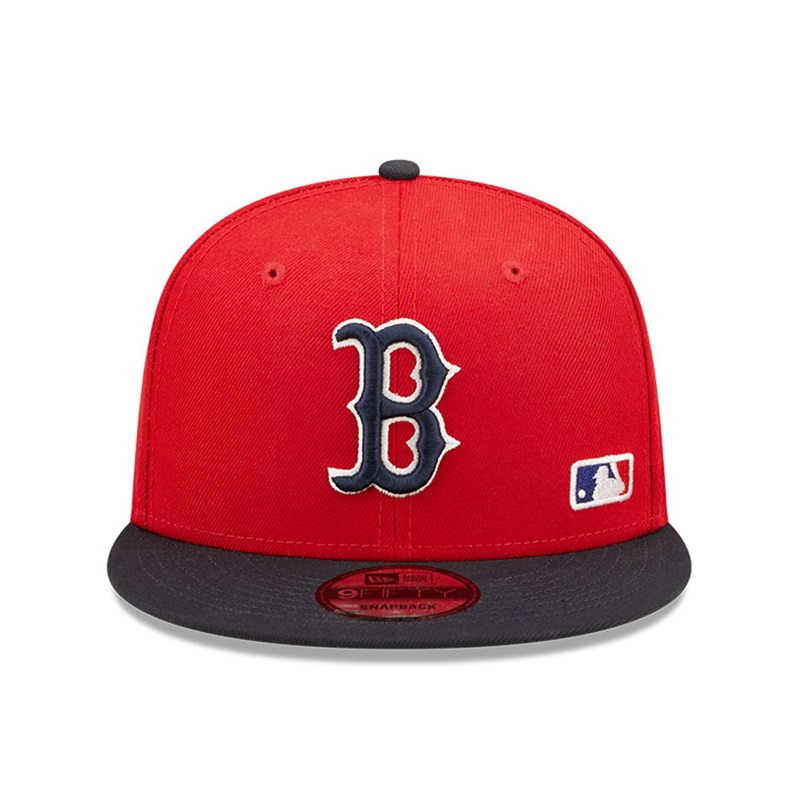 9fifty New Era Boston Sox MLB Letter Arch Gorras Rojos | SG3504726