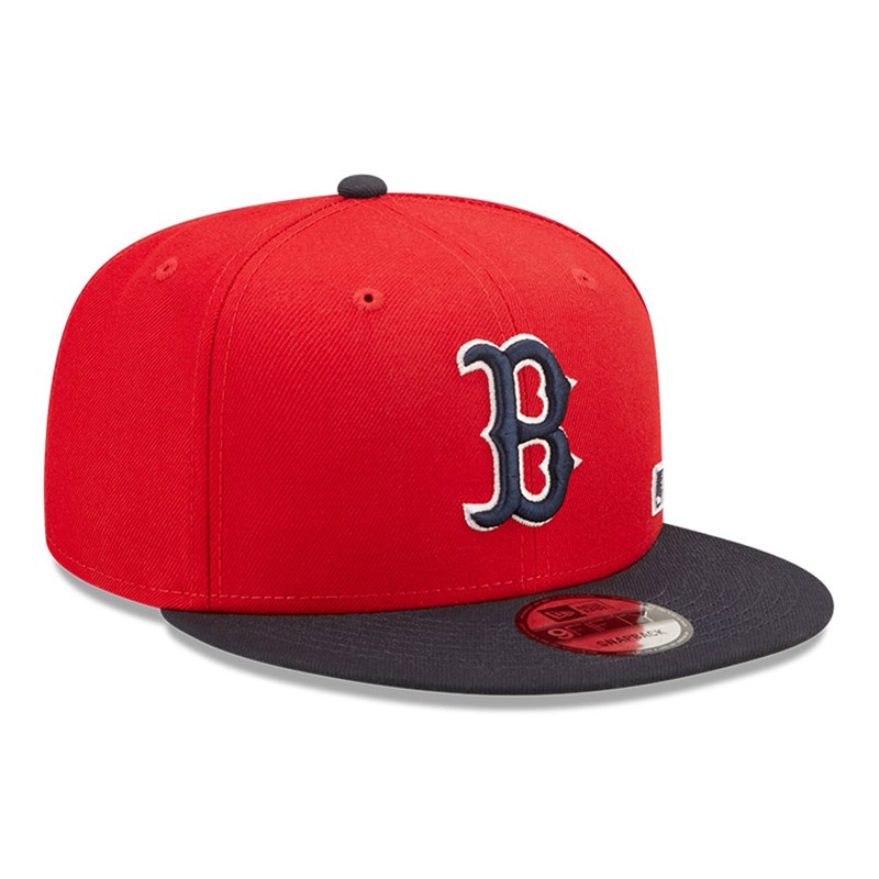 9fifty New Era Boston Sox MLB Letter Arch Gorras Rojos | SG3504726