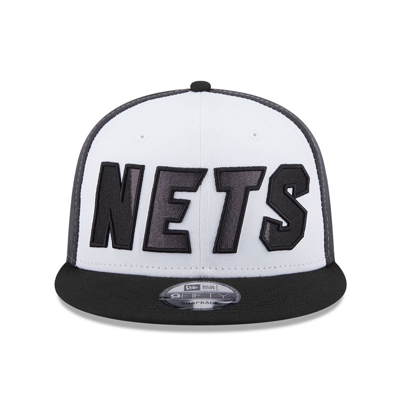 9fifty New Era Brooklyn Nets NBA Back Half Gorras Negros | KN0385179