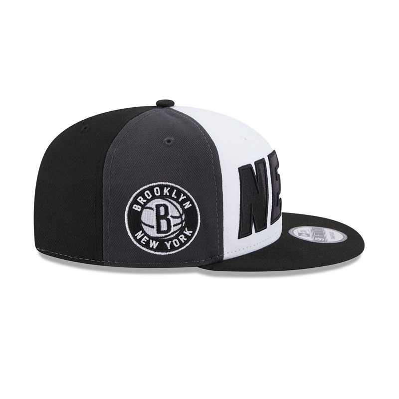 9fifty New Era Brooklyn Nets NBA Back Half Gorras Negros | KN0385179