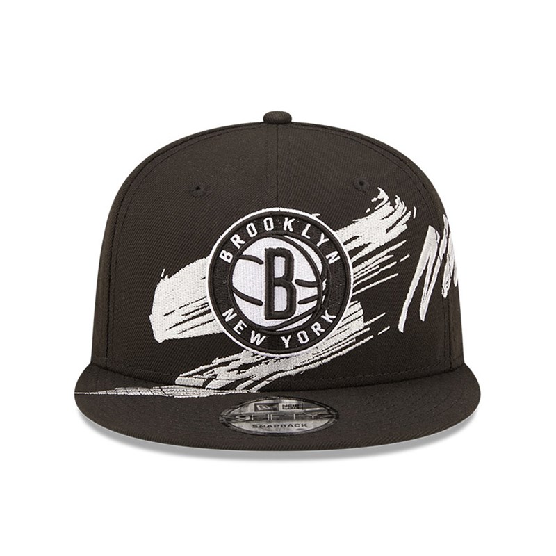 9fifty New Era Brooklyn Nets NBA Sweep Gorras Negros | ZP7142983