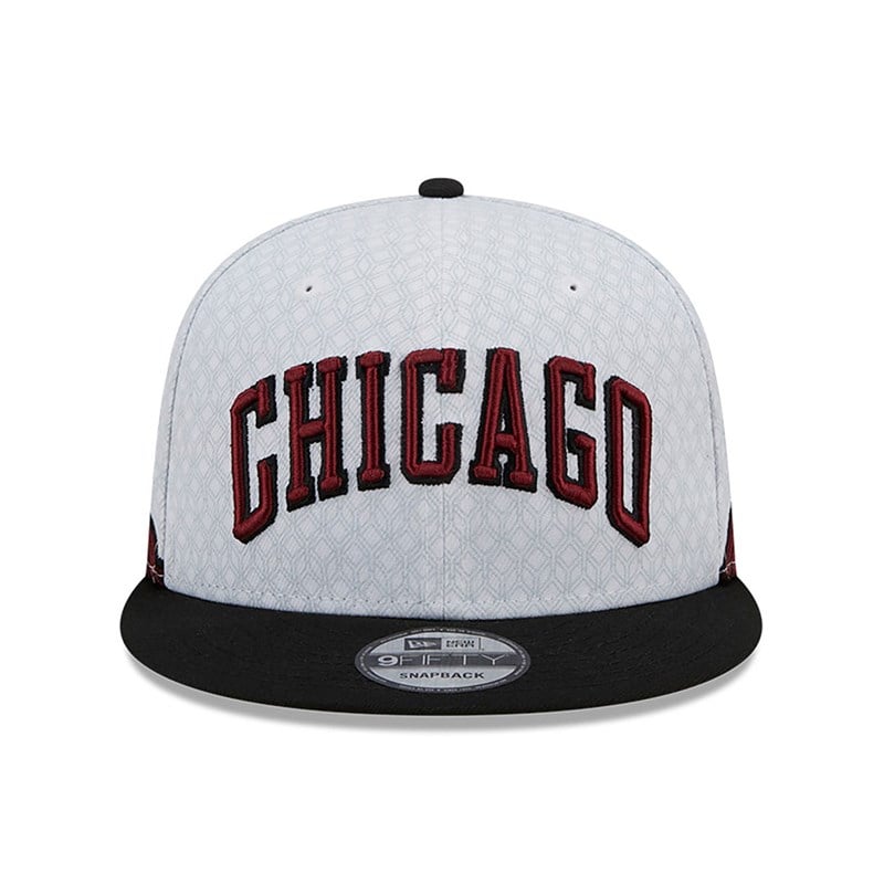 9fifty New Era Chicago Bulls Authentics City Edition Gorras Blancos | WG6952703