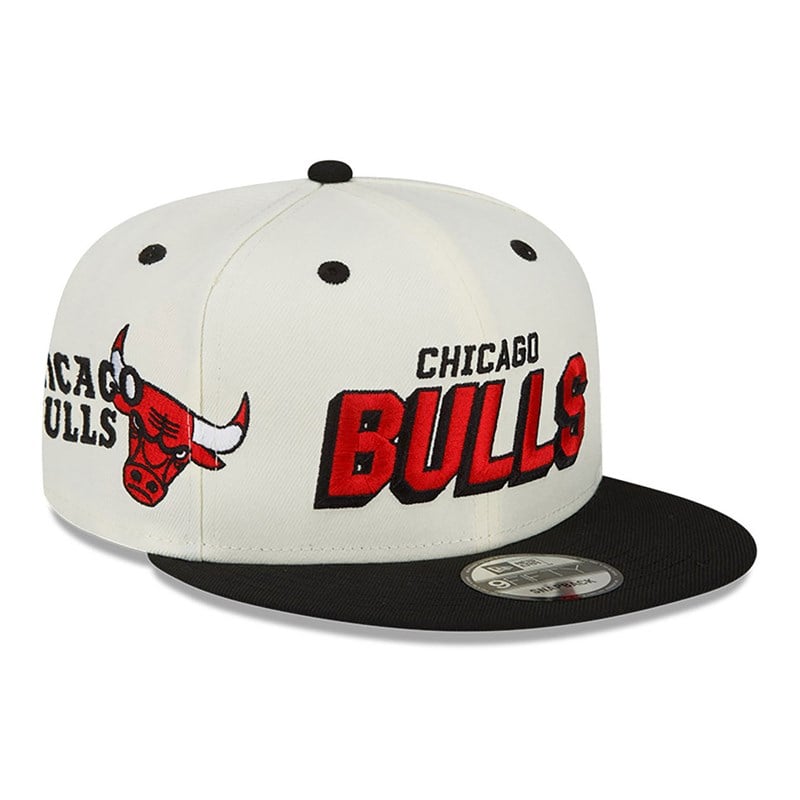 9fifty New Era Chicago Bulls Awake Gorras Blancos | XH0642173