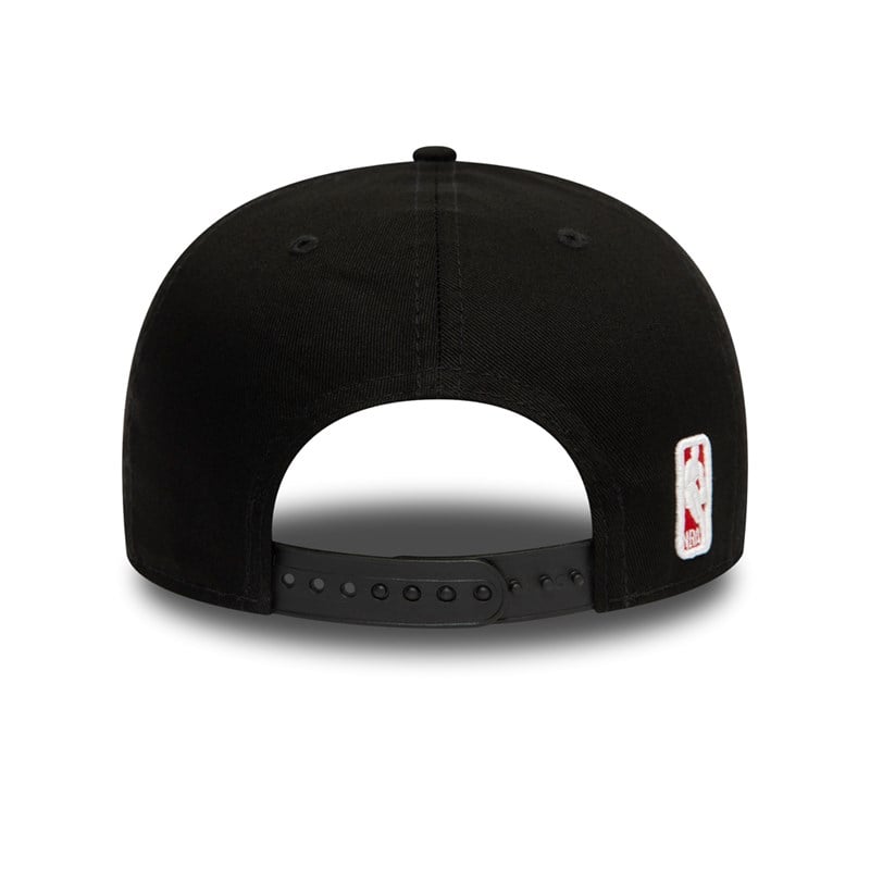 9fifty New Era Chicago Bulls Logo Gorras Negros | KN7842135