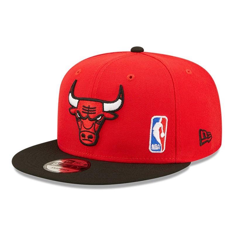 9fifty New Era Chicago Bulls NBA Letter Arch Gorras Rojos | VC4716528