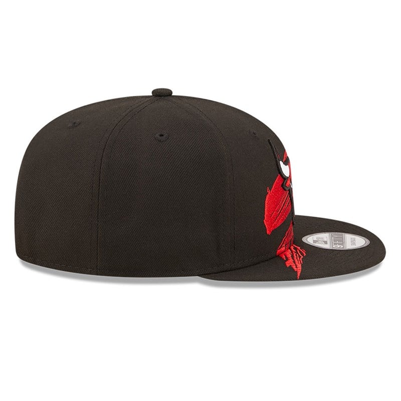 9fifty New Era Chicago Bulls NBA Sweep Gorras Negros | UD0238617