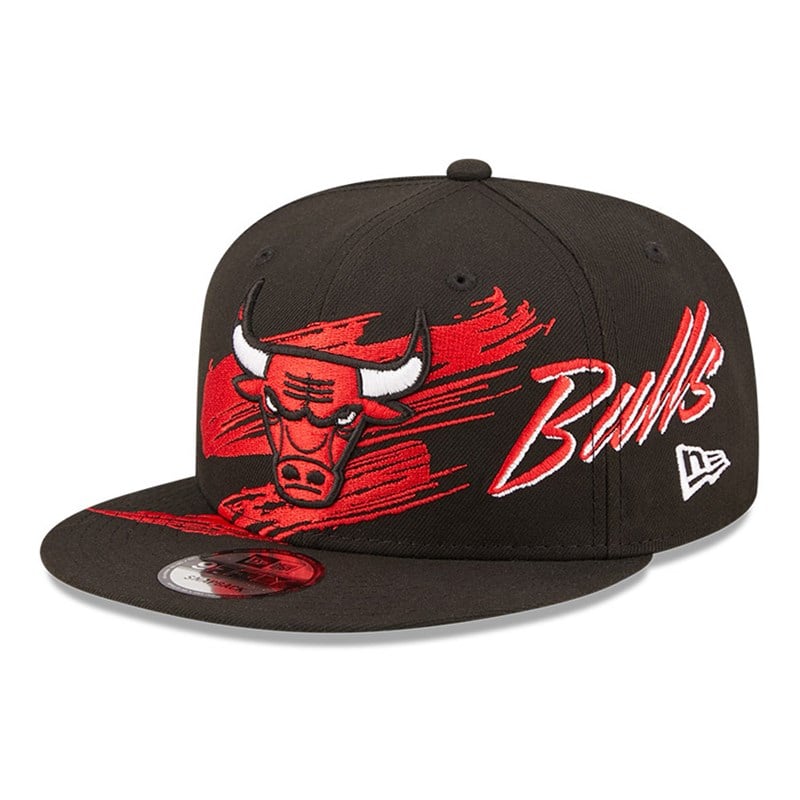 9fifty New Era Chicago Bulls NBA Sweep Gorras Negros | UD0238617