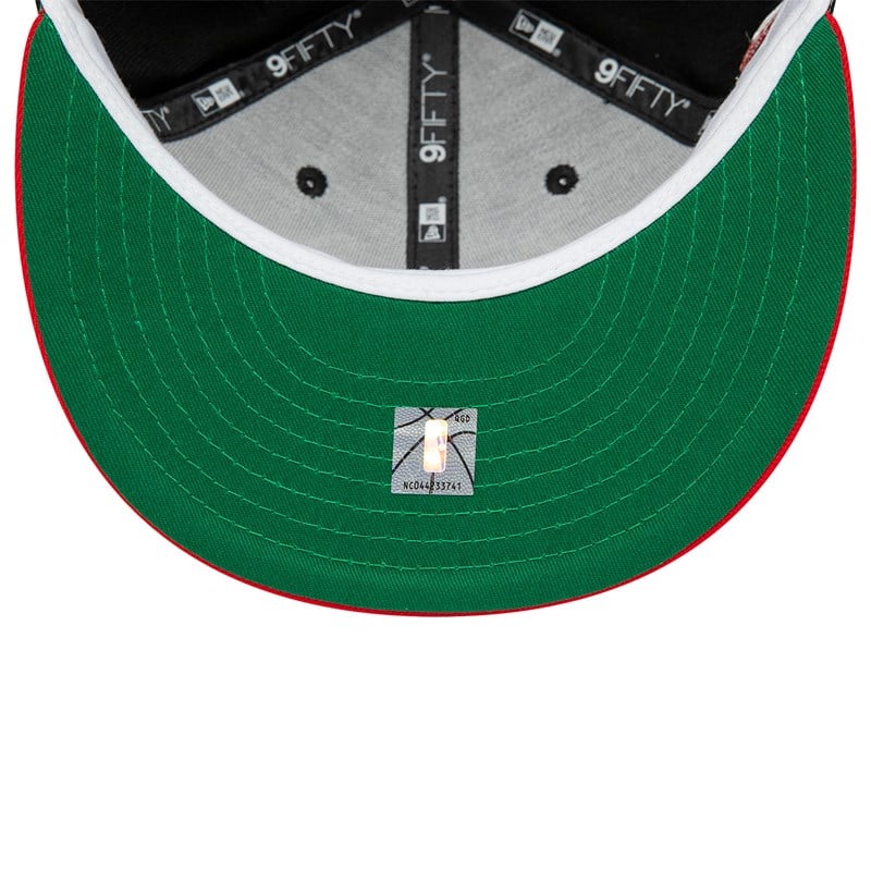 9fifty New Era Chicago Bulls Side Font Gorras Negros | UF2713849