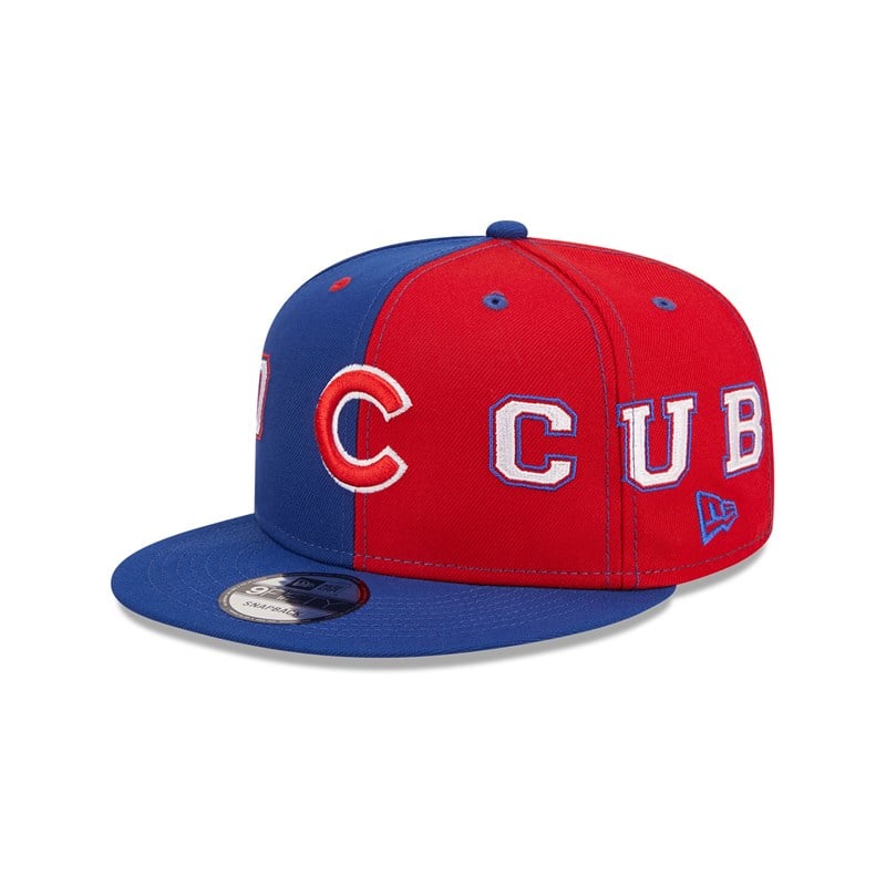 9fifty New Era Chicago Cubs Teamsplit Gorras Azules | KZ3702896