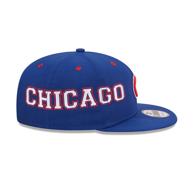 9fifty New Era Chicago Cubs Teamsplit Gorras Azules | KZ3702896