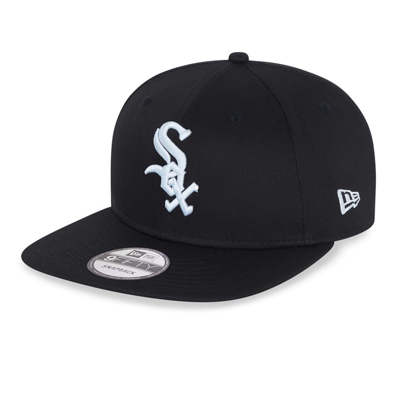 9fifty New Era Chicago Sox MLB Essential Gorras Negros | UG7865309