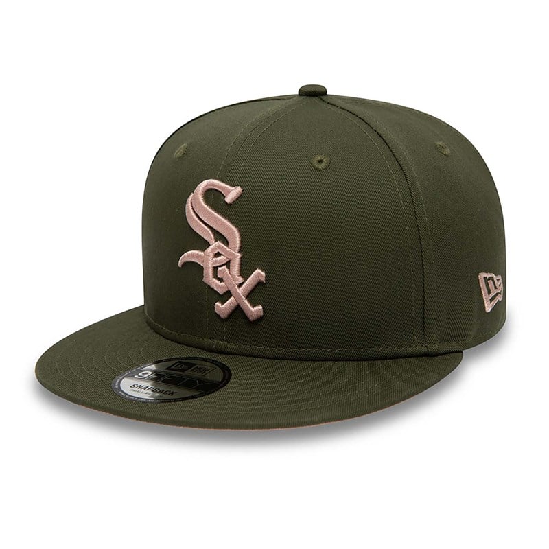 9fifty New Era Chicago Sox Side Patch Medium Gorras Verdes | TZ6720549