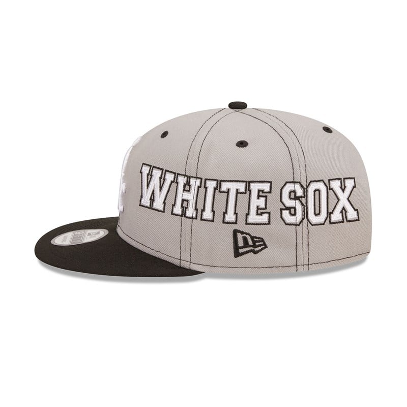 9fifty New Era Chicago Sox Teamsplit Gorras Negros | RV0367149