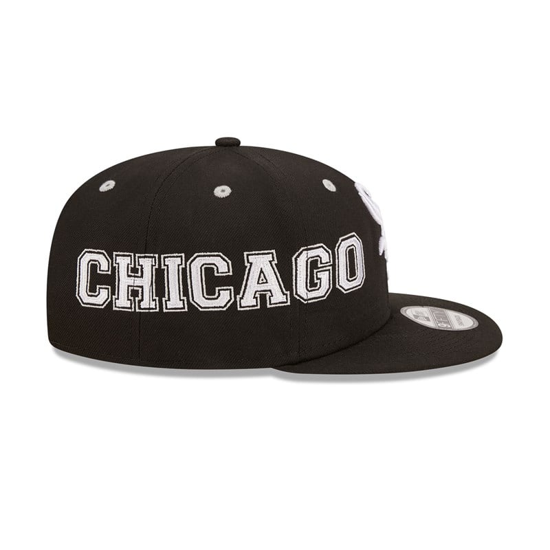 9fifty New Era Chicago Sox Teamsplit Gorras Negros | RV0367149