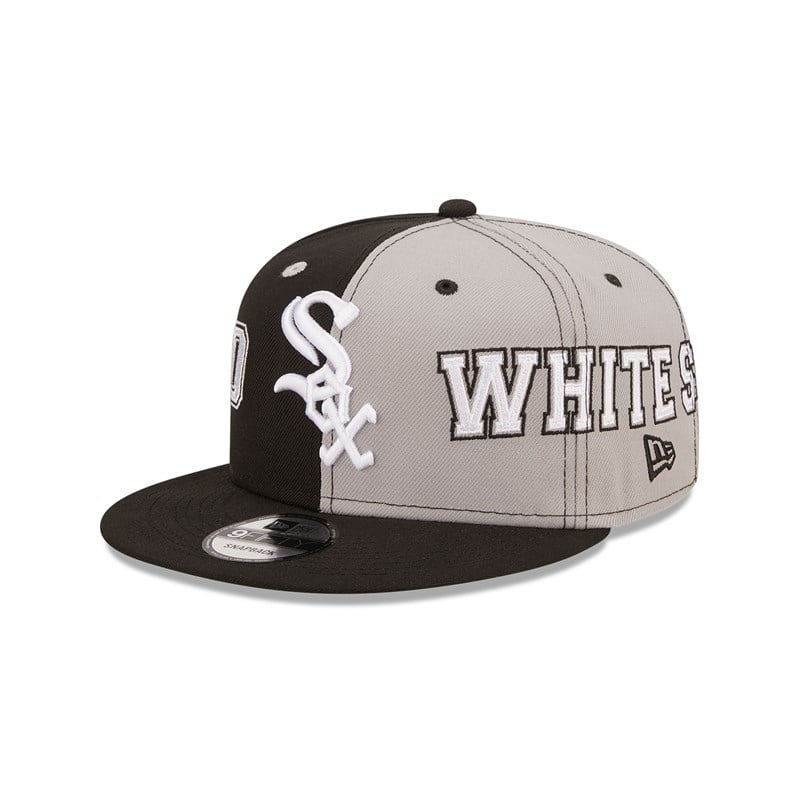 9fifty New Era Chicago Sox Teamsplit Gorras Negros | RV0367149