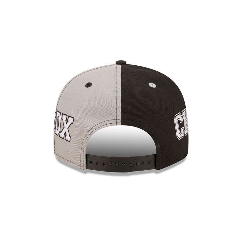 9fifty New Era Chicago Sox Teamsplit Gorras Negros | RV0367149