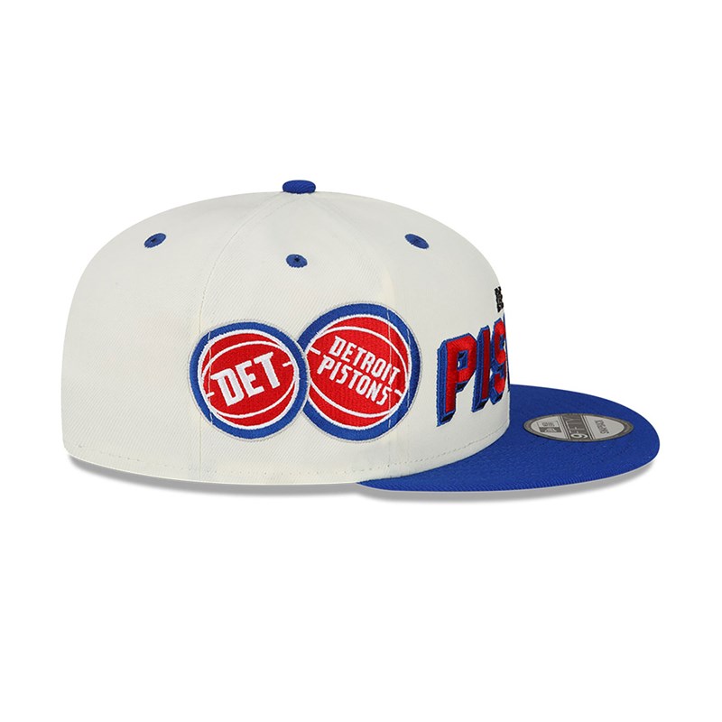 9fifty New Era Detriot Pistons Awake Blancos | HC6831059