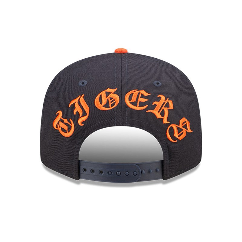 9fifty New Era Detroit Tigers MLB Letter Arch Gorras Azules | TM8479305