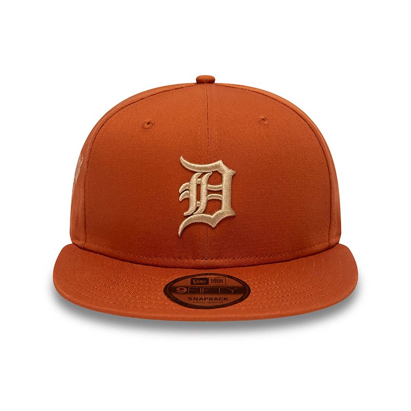 9fifty New Era Detroit Tigers Side Patch Medium Gorras Marrom | HW3986547