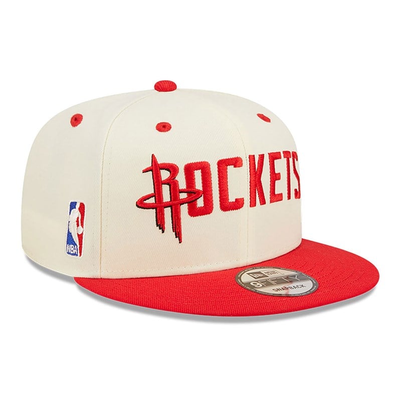 9fifty New Era Houston Rockets Blend Gorras Blancos | QG5871340