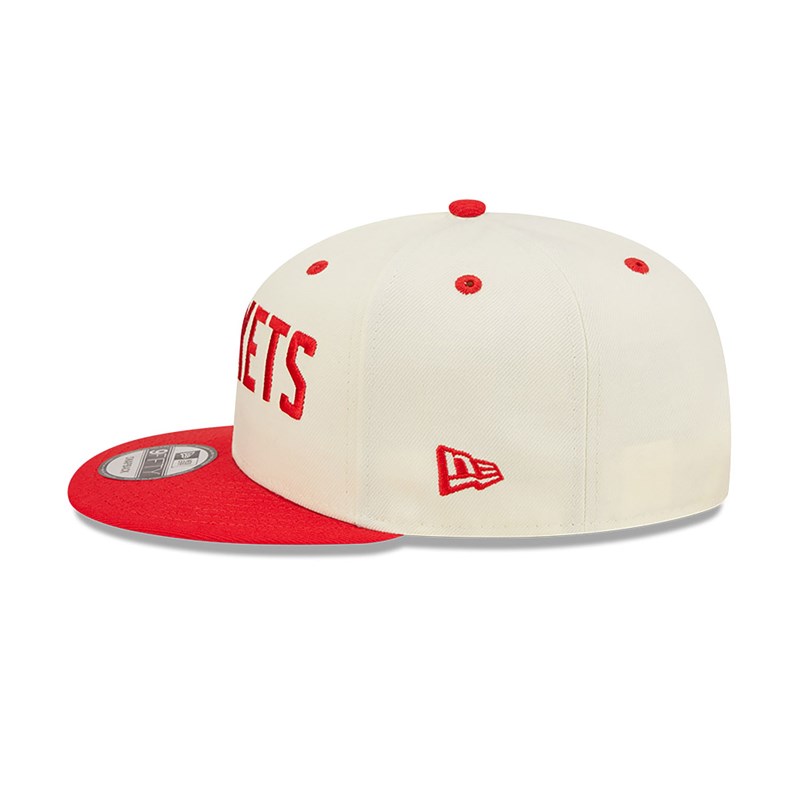 9fifty New Era Houston Rockets Blend Gorras Blancos | QG5871340