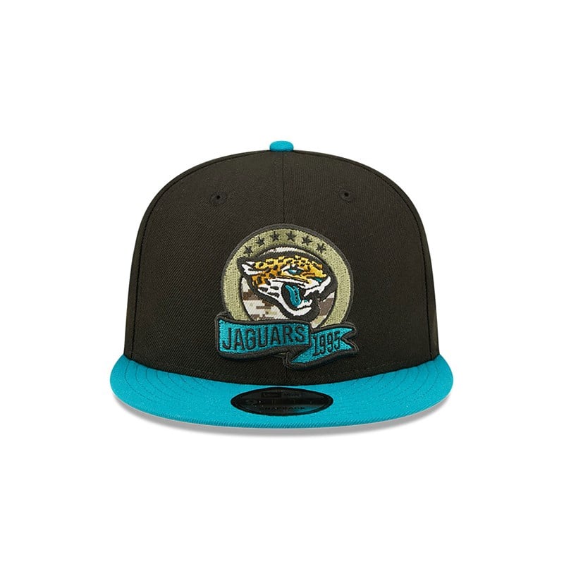 9fifty New Era Jackosnville Jaguars NFL Salute To Service Gorras Negros | EM3248067