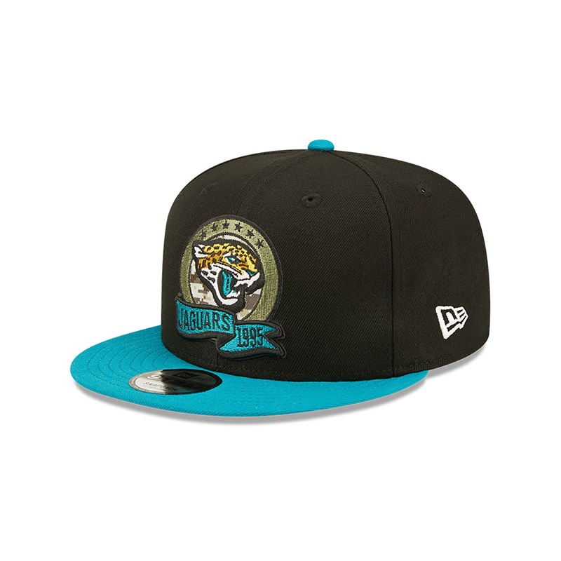 9fifty New Era Jackosnville Jaguars NFL Salute To Service Gorras Negros | EM3248067