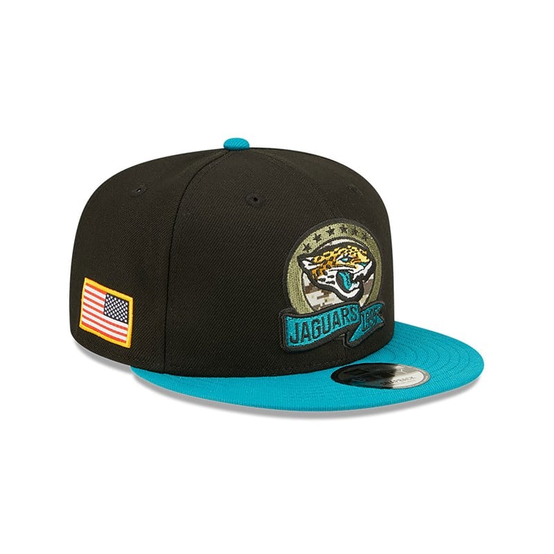 9fifty New Era Jackosnville Jaguars NFL Salute To Service Gorras Negros | EM3248067