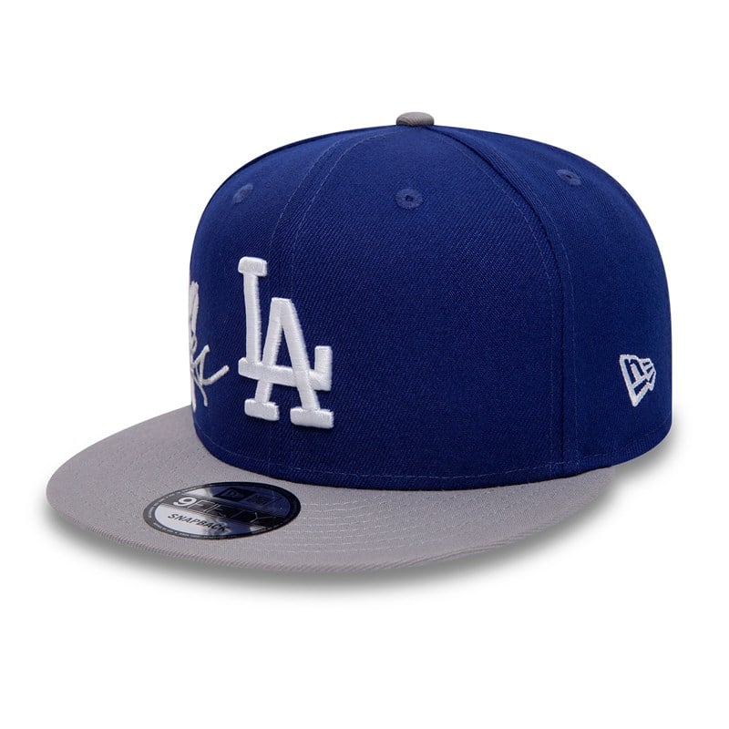 9fifty New Era La Dodgers Side Font Gorras Azules | HV9430725