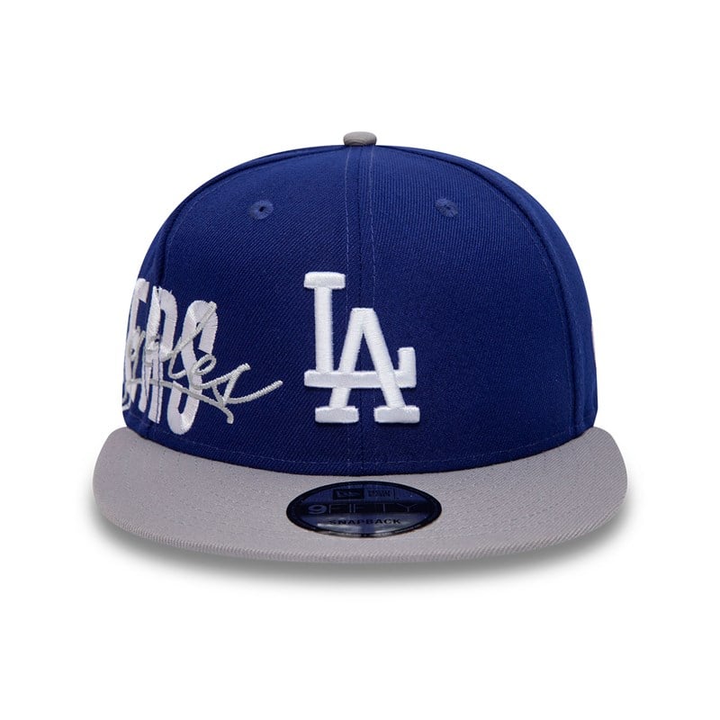 9fifty New Era La Dodgers Side Font Gorras Azules | HV9430725