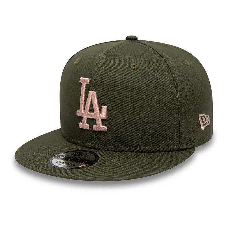 9fifty New Era La Dodgers Side Patch Medium Gorras Verdes | ND5170269