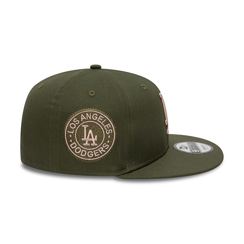 9fifty New Era La Dodgers Side Patch Medium Gorras Verdes | ND5170269