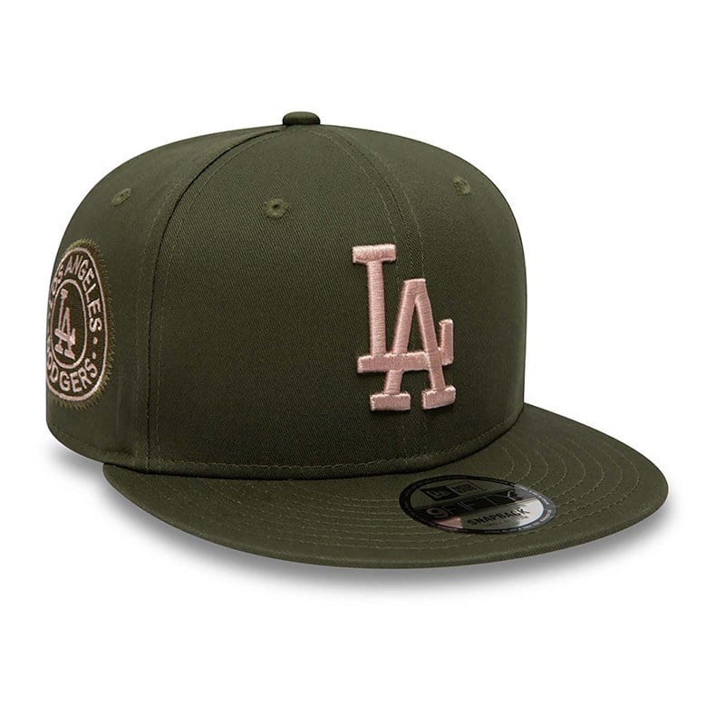 9fifty New Era La Dodgers Side Patch Medium Gorras Verdes | ND5170269