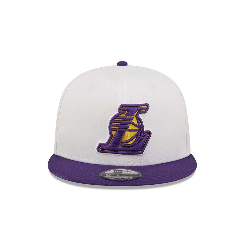 9fifty New Era La Lakers All Over Patch Gorras Blancos | IT9420538