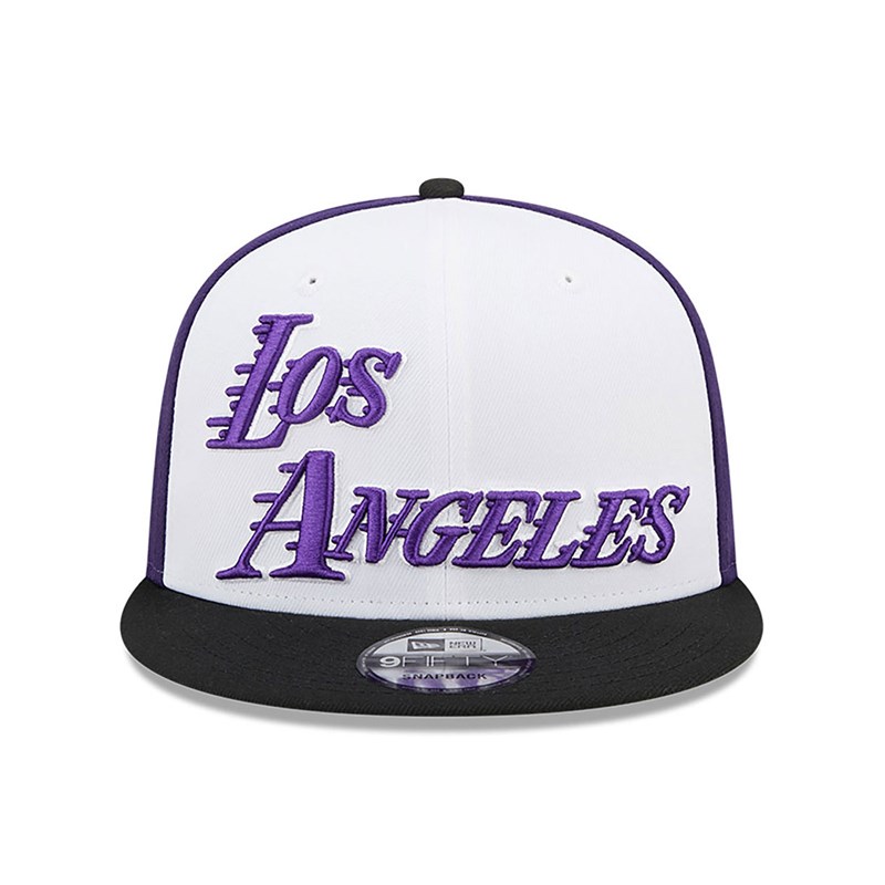 9fifty New Era La Lakers Authentics City Edition Gorras Blancos | CD3079281