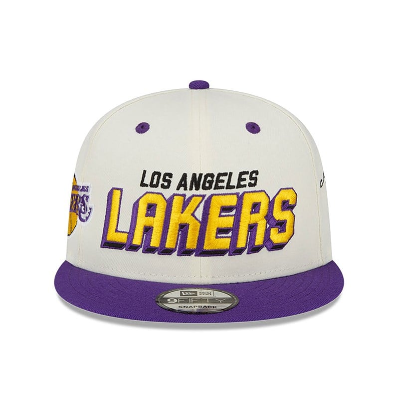 9fifty New Era La Lakers Awake Gorras Blancos | TZ7613829